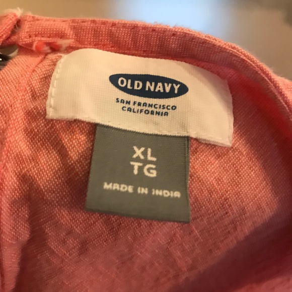 Coral old navy tank - Picture 3 of 3